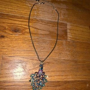 Betsey Johnson Jewelry - peacock neckless 🤐 Betsey Johnson Jewelry - peacock neckless 🤐